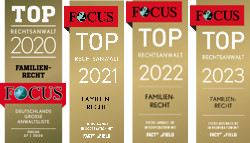 FOCUS TOP Lawyer Family Law 2020, 2021, 2022, 2023