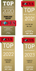 FOCUS TOP Rechtsanwalt Familienrecht 2020, 2021, 2022, 2023